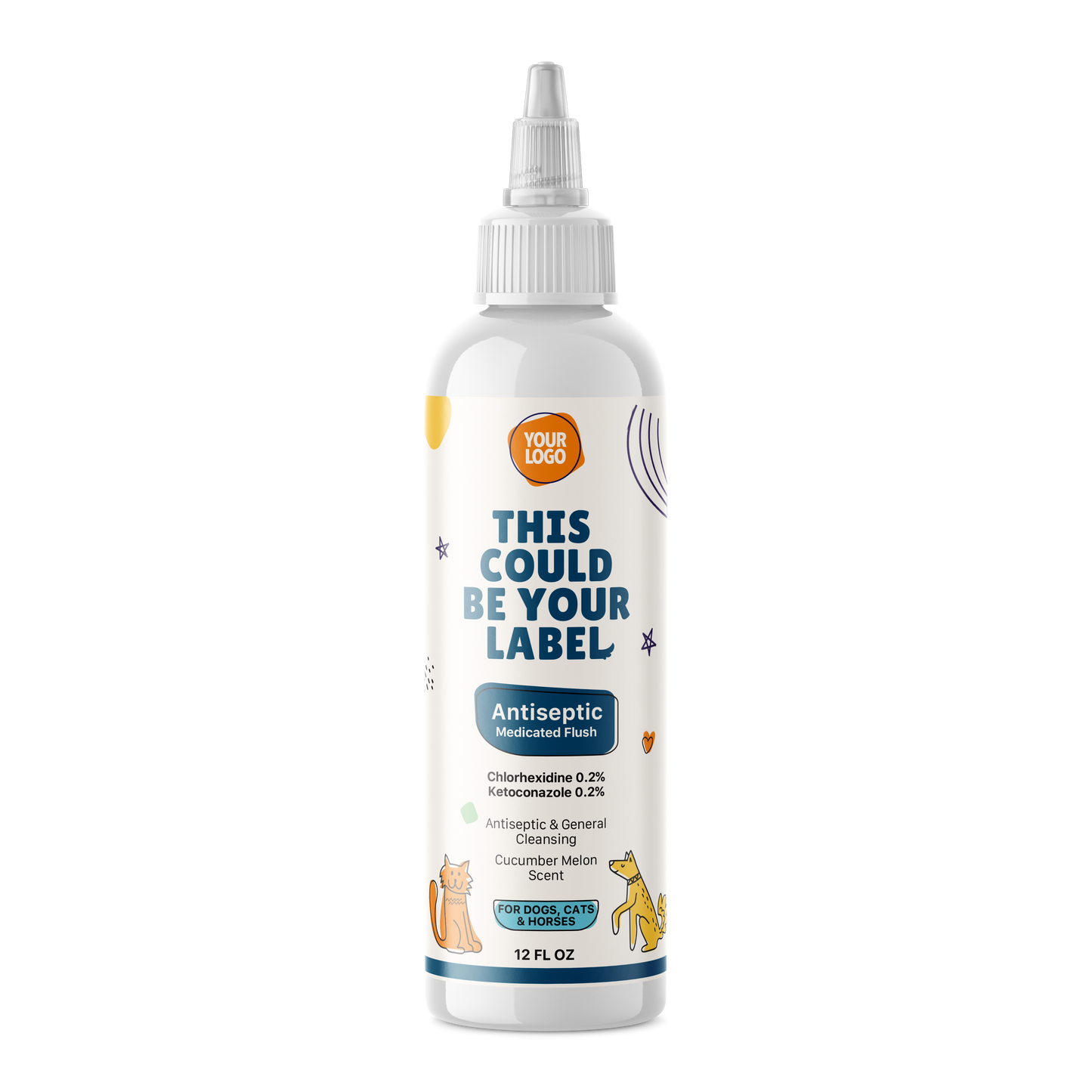 ANTIFUNGAL MEDIATED FLUSH