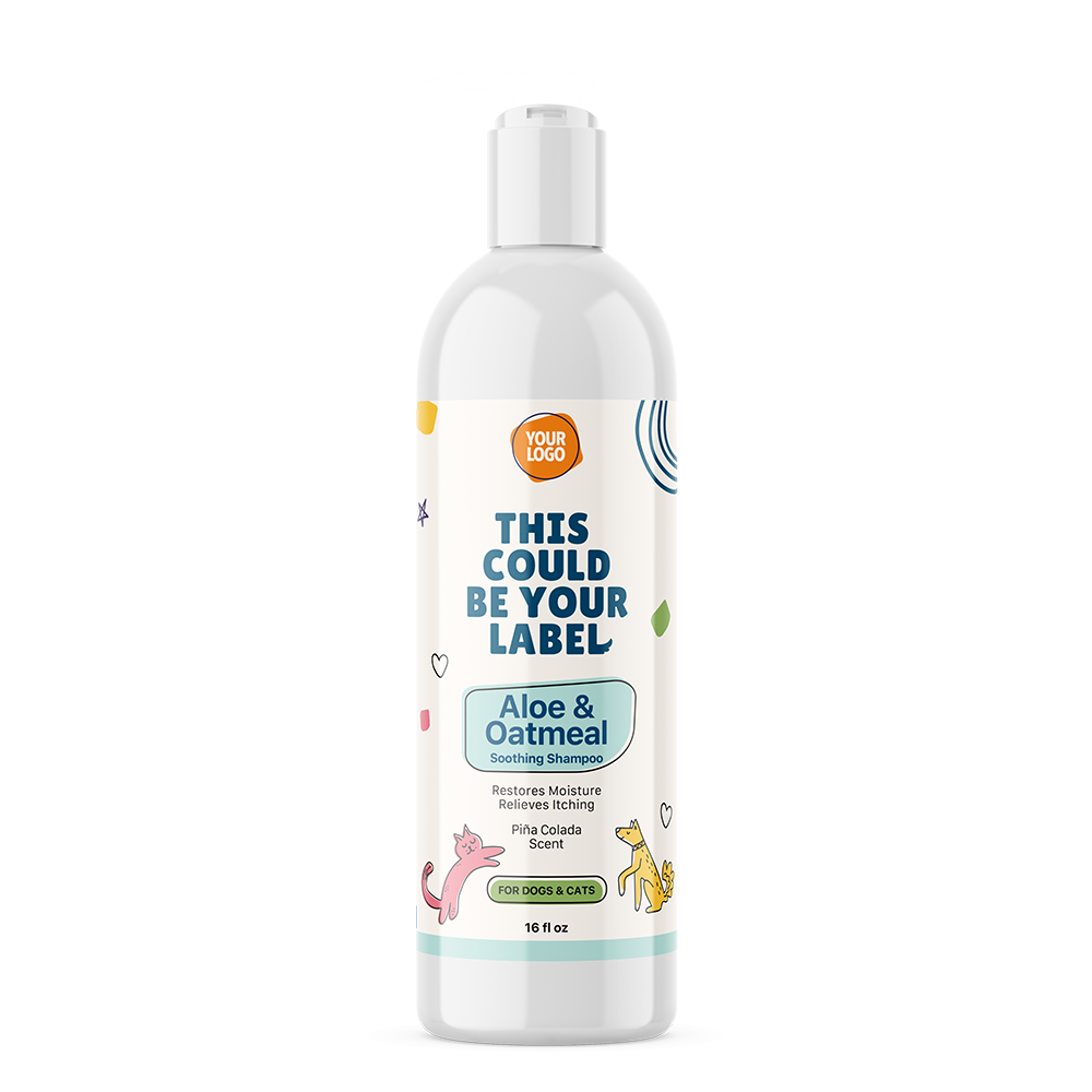Aloe & Oatmeal Shampoo for Private Label