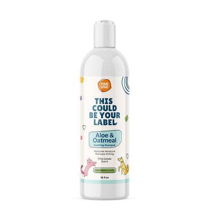 Aloe & Oatmeal Shampoo for Private Label