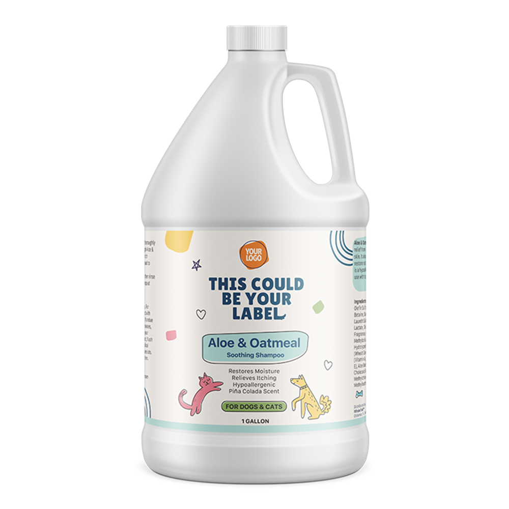 Aloe & Oatmeal Shampoo for Private Label