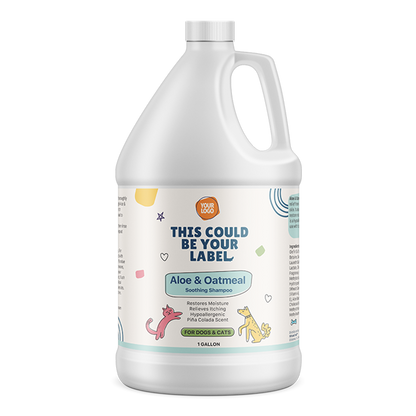 Aloe & Oatmeal Shampoo for Private Label